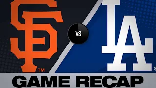 Crawford, Beede lead Giants to a 3-2 victory | Giants-Dodgers Game Highlights 6/17/19