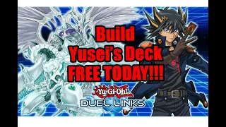 Legendary Duel Links - Build Yusei Fudo's Deck FREE!! 1500 Gems ONLY + Replays