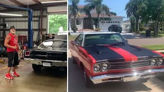 Hulk Hogan Shows Off Vintage Cars At His Mansion | WWE Life