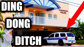 DING DONG DITCHING POLICE STATION!! | JOOGSQUAD PPJT
