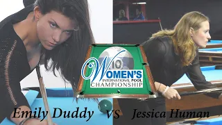 Remastered Emily Duddy vs Jessica Human 2014 International Women's 10-ball