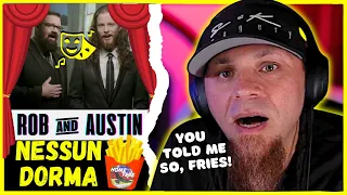 ROB & AUSTIN (HOME FREE) SING OPERA "Nessun Dorma"  // Audio Engineer & Musician Reacts