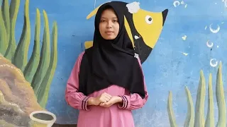 Lomba Pidato Putri Mapsi dari SMP N 3 Kaliwiro