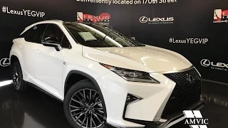 2017 Ultra White Lexus RX 350 AWD F Sport Series 3 In Depth Review | North Edmonton Alberta