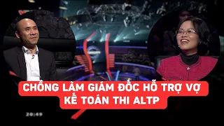 Chị kế toán thi Ai là triệu phú dẫn theo giám đốc lên hỗ trợ