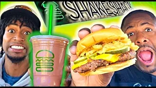 Shake Shack NEW Veggie Burger & Plant Based Shake