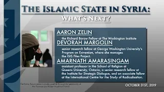The Islamic State in Syria: What's Next?