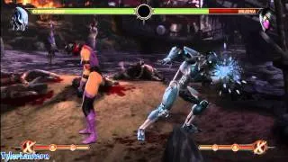 MK9 - Cyber Sub Zero 61% Damage X-RAY Combo - Mortal Kombat 9 (2011)