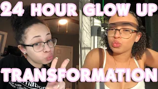 My *EXTREME* 24 Hour Quarantine Glow Up Transformation *much needed*