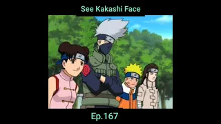 See Kakashi  face☺️