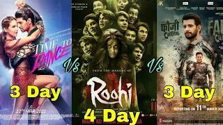 Roohi Movie Collection Vs Time To Dance Movie Collection Vs Fauji Calling Movie Collection 2021