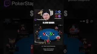 $1,050 Quads | PokerStaples Shorts