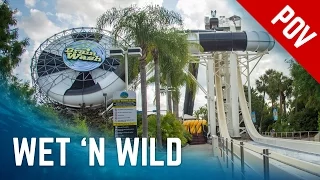 Legendary Water Rides at Wet 'n Wild Orlando | 2016 Version POV