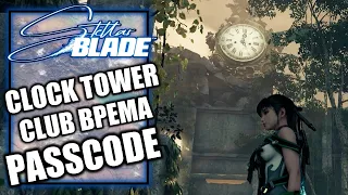 Stellar Blade - Clock Tower, Club Bpema Passcode Puzzle