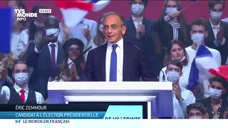 Présidentielle en France : Zemmour à la "reconquête"