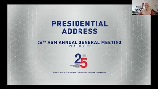 26th Annual General Meeting Presidential Address