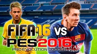 FIFA 16 vs PES 2016 | Demo Gameplay + Info