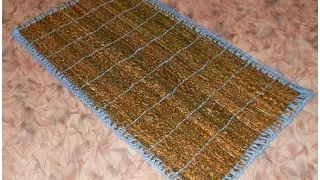 Коврик из рогоза камыша плетение weaving mat of reeds