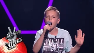 Nathan - 'Numb' | Blind Auditions | The Voice Kids | VTM