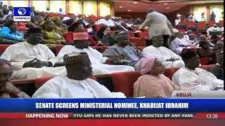 Senate Screening: Senators Back Abba Ibrahim's 'Bow & Go' Plea For Wife Khadijat Pt 2