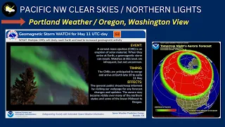 Portland Weather, Northern Lights Explained, Photos Shared