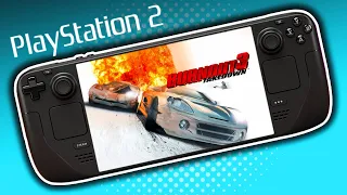 Burnout 3: Takedown - Steam Deck OLED Playstation 2 Emulation