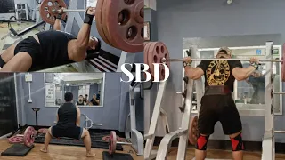 Last Heavy SBD for 2023/ Educational Video on Powerlifting warmups & Technique/Battleground gym