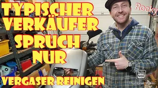 Piaggio TPH 125 2Takt Roller Reparieren  / Scooter läuft nicht / Motorroller typisches Problem