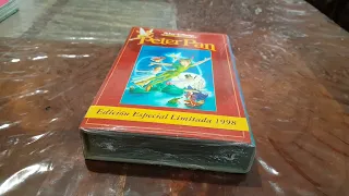 Peter Pan Edición Especial Limitada Segunda Edición En Vïdeo VHS Del Año 1998 Nuevo Y Precintado