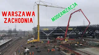 MODERNIZACJA WARSZAWA ZACHODNIA oraz POCIĄGI VECTRON BWE