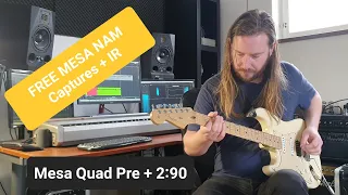 FREE MESA QUAD + 2:90 CAPTURES! - Included IR - NEURAL AMP MODELER!!