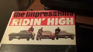 RIDIN' HIGH  /   The IMPRESSIONS