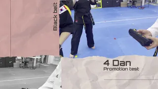 TAEKWONDO BLACK BELT 4 DAN PROMOTION TEST! (승단심사) IN HONG KONG (MiMi Han)