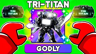 How To UNLOCK TRI-TITAN in Skibidi Toilet Tower Defense