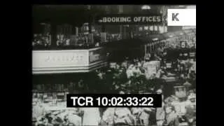 WWII era London, Late 1930s, Home Front UK archive footage