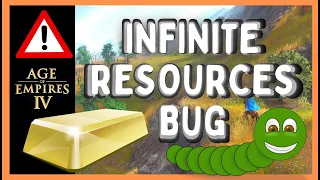 INFINITE Resources BUG | Age of Empires 4