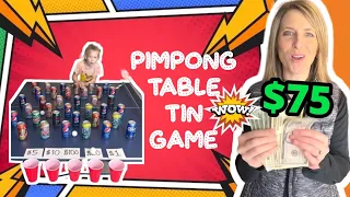 tin ball table game with prizes