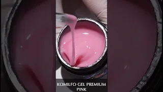 Komilfo Gel Premium Pink #nails #shorts #komilfo #nailart #asmr