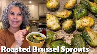 Obsessed with Parmesan Roasted Brussel Sprouts | In Renee's Kitchen