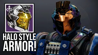 NEW Dungeon Armor Looks AMAZING! Halo Style Armor! - Season of the Wish