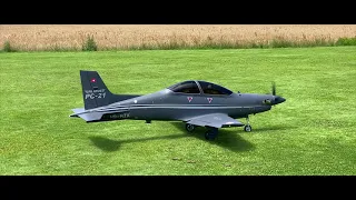 Tomahawk Pilatus PC-21 with PahlPowerl Taurus 10 / Start-Flyover-Landing / Unbelievable Airplane