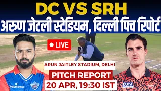 DC vs SRH IPL PITCH Report, arun jaitley stadium delhi pitch report, delhi Pitch Report, IPL 2024