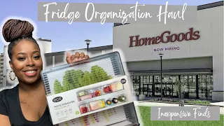 HOME GOODS | BUDGET REFRIGERATOR ORGANIZATION FINDS | 2021|