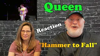 Reaction to Queen "Hammer to Fall" Live at Wembley