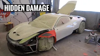 Ferrari GT3 458 Widebody Bodywork Complete!