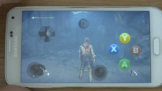 1# MAD MAX (PC) running on phone Samsung Galaxy S5 - streaming by KinoConsole - AMAZING !!!  part1