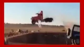Semi Truck World Record Jump Attempt
