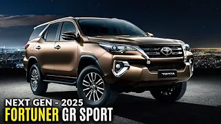 FIRST LOOK - New 2025 Toyota Fortuner GR Sport Finally Revealed | 2025 Toyota Fortuner Review