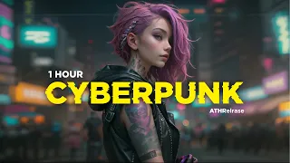 1 HOUR Cyberpunk / Midtempo / Industrial Bass Mix