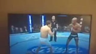 Anderson Silva Steven Seagal Kick